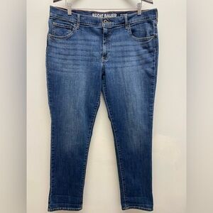 4 for $25 💙 Eddie Bauer Women’s Boyfriend Mid-Rise Denim Jeans 💙 - Size 14